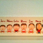 Rodri, Jaime, Paloma, Carlos, Blanca, Isa, María e Íñigo